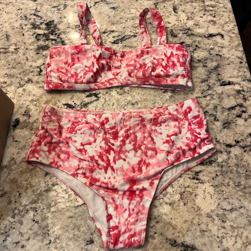 Shein Bathing Suit Set With Cover Up